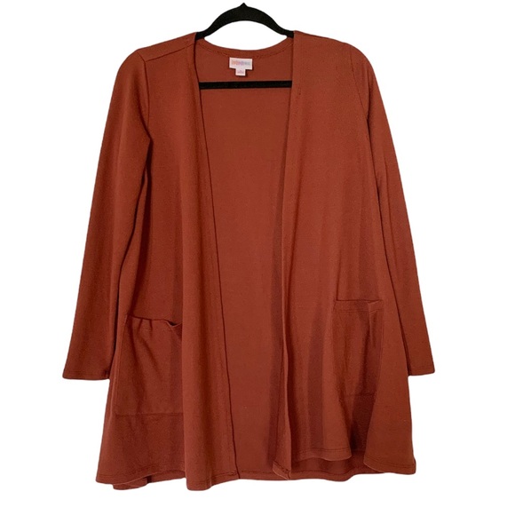 LuLaRoe Sweaters - Lularoe Caroline Rust Cardigan